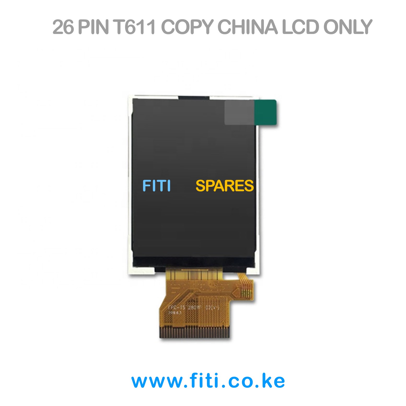 26 PIN T611 COPY CHINA LCD ONLY